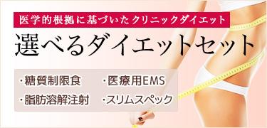 選べるダイエットセット 医療機関のダイエット